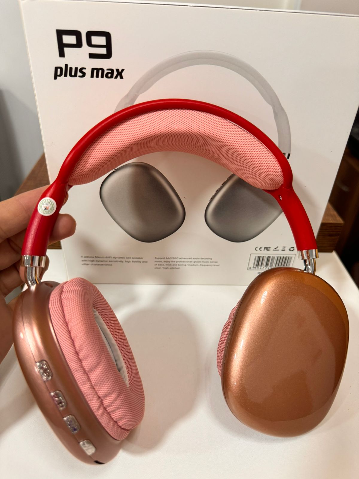 Audífonos P9 Plus Max