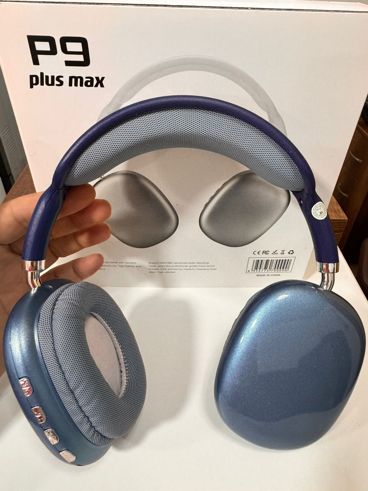 Audífonos P9 Plus Max