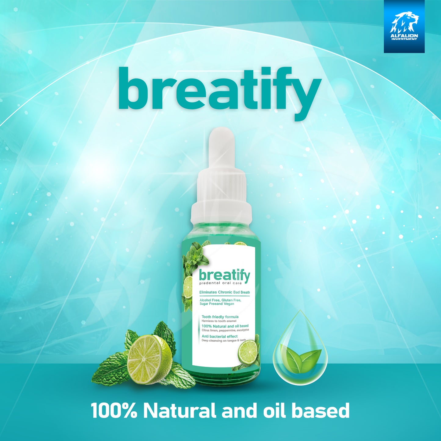 BREATIFY – Solución Oral Vegana para Aliento Fresco y Salud Bucal