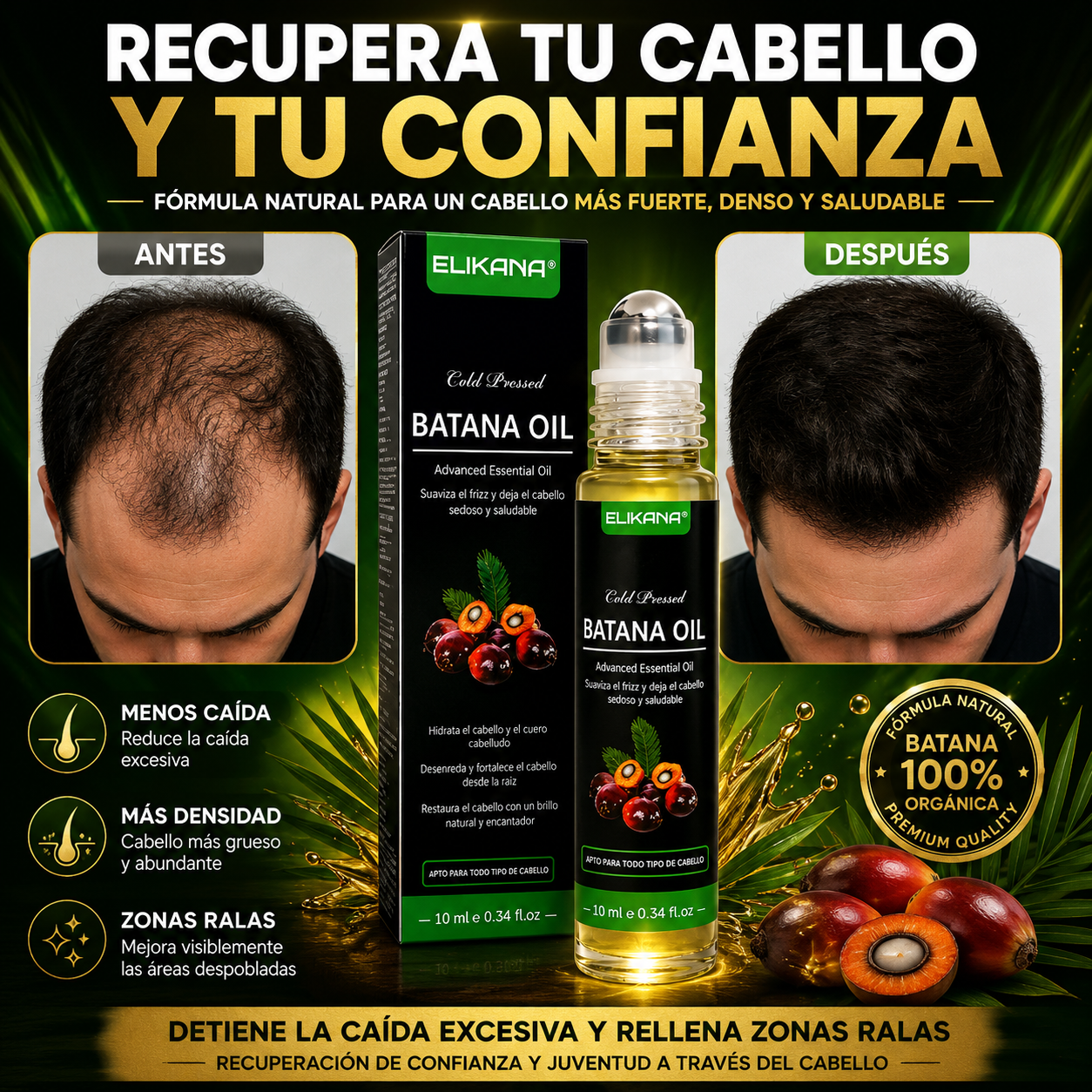 Batana Forte™ – Engrosa y Fortalece tu Cabello