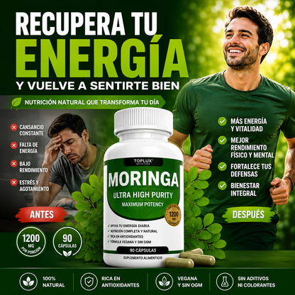 Moringa Ultra High Purity – Combate el Cansancio y Recupera tu Vitalidad