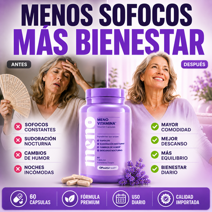 MENOVA™ – Apoyo Integral para el Bienestar Durante la Menopausia