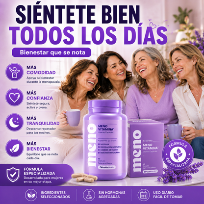 MENOVA™ – Apoyo Integral para el Bienestar Durante la Menopausia