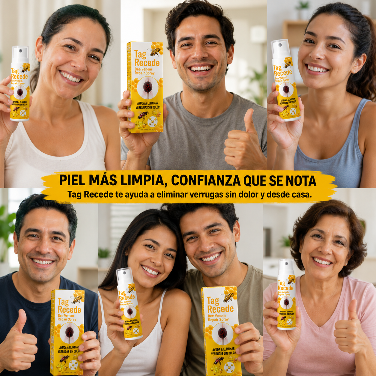 Tag-Recede™ – Elimina Verrugas Sin Dolor y Desde Casa