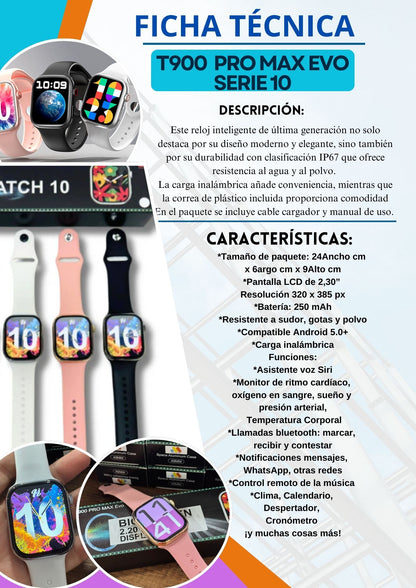 Gestor de Enfoque T900 Pro Max Evo: Productividad sin Distracciones